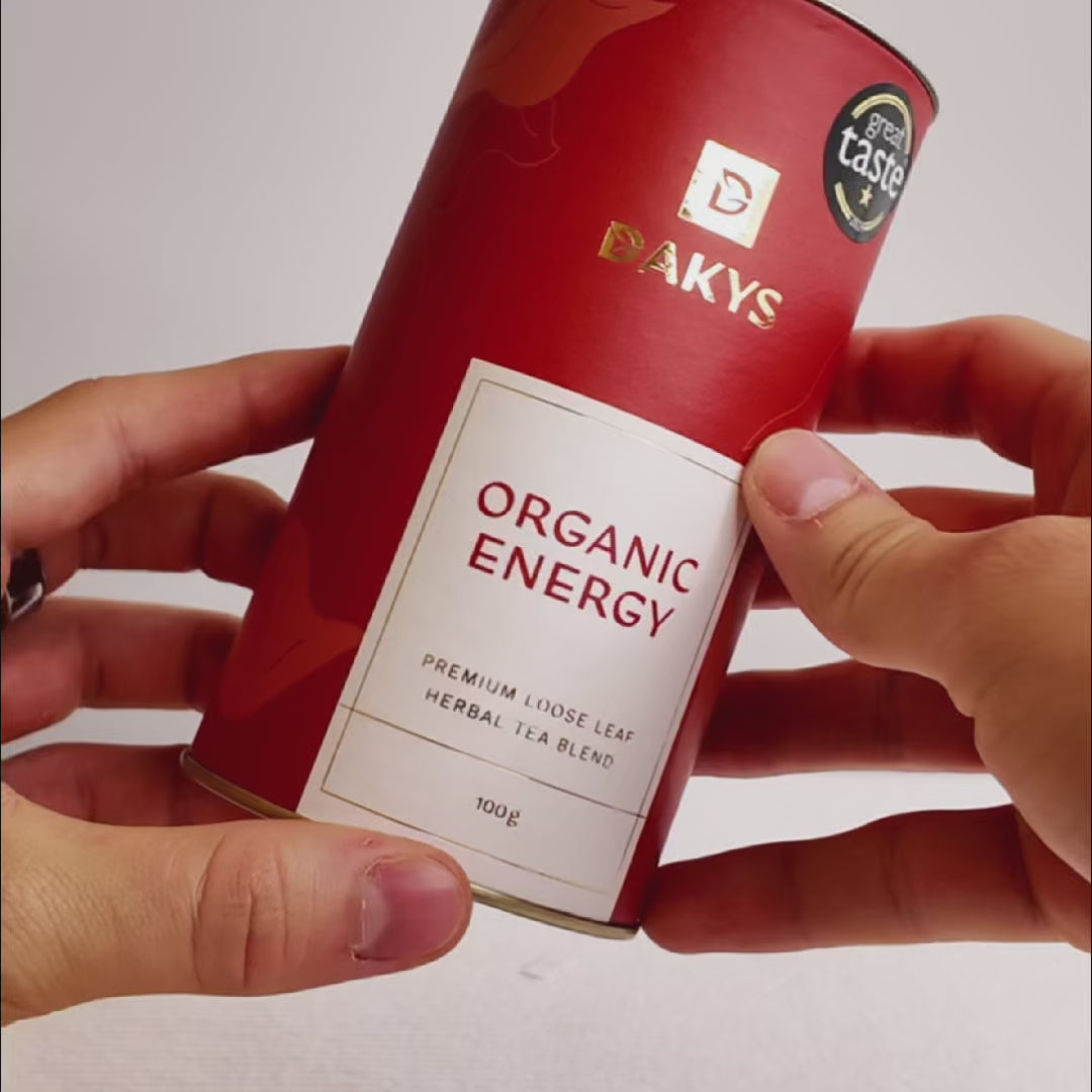 Load video: DAKYS Organic Energy